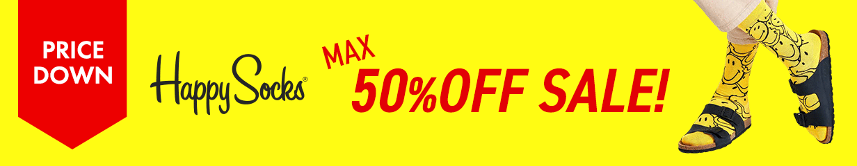 Happy Socks MAX50%OFF