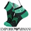EMPORIOARMANIエンポリオアルマーニ日本製40周年ロゴ＆イーグルBOSSショート丈メンズカジュアル靴下男性紳士プレゼントギフト02322290