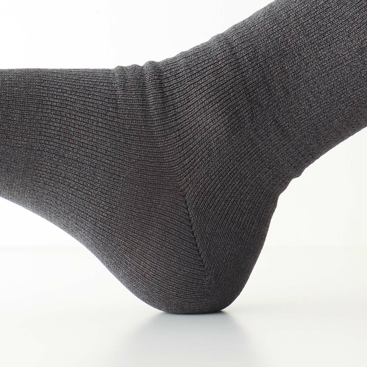 日本製和紙無地5本指親指セパレートホールガーメントクルー丈メンズ無地ソックス靴下NAIGAICOMFORTナイガイコンフォート男性紳士プレゼントギフト02302525父の日プレゼントギフト