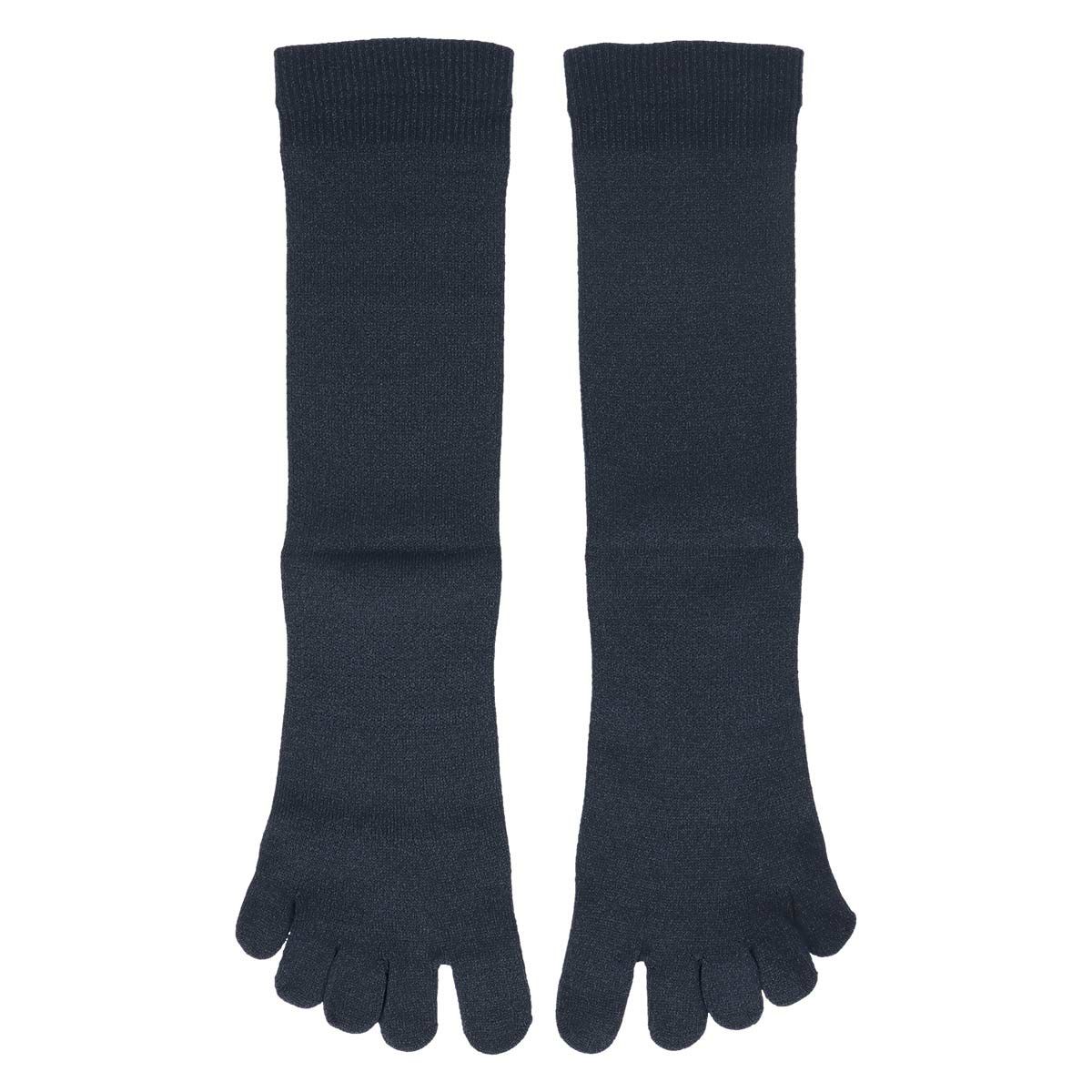 日本製和紙無地5本指親指セパレートホールガーメントクルー丈メンズ無地ソックス靴下NAIGAICOMFORTナイガイコンフォート男性紳士プレゼントギフト02302525父の日プレゼントギフト