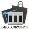 【送料無料】EMPORIOARMANI（エンポリオアルマーニ）メンズソックスオールシーズン用靴下Dressリブクルー丈ソックスブランド靴下3足組ギフトセット男性メンズプレゼント贈答ギフトEA-3P-RBポイント10倍