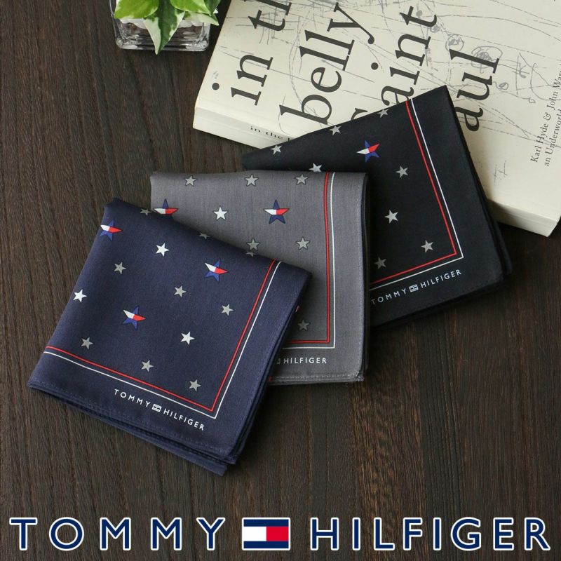 TOMMY HILFIGER｜トミーヒルフィガー 星フラッグ 綿100％ 日本製