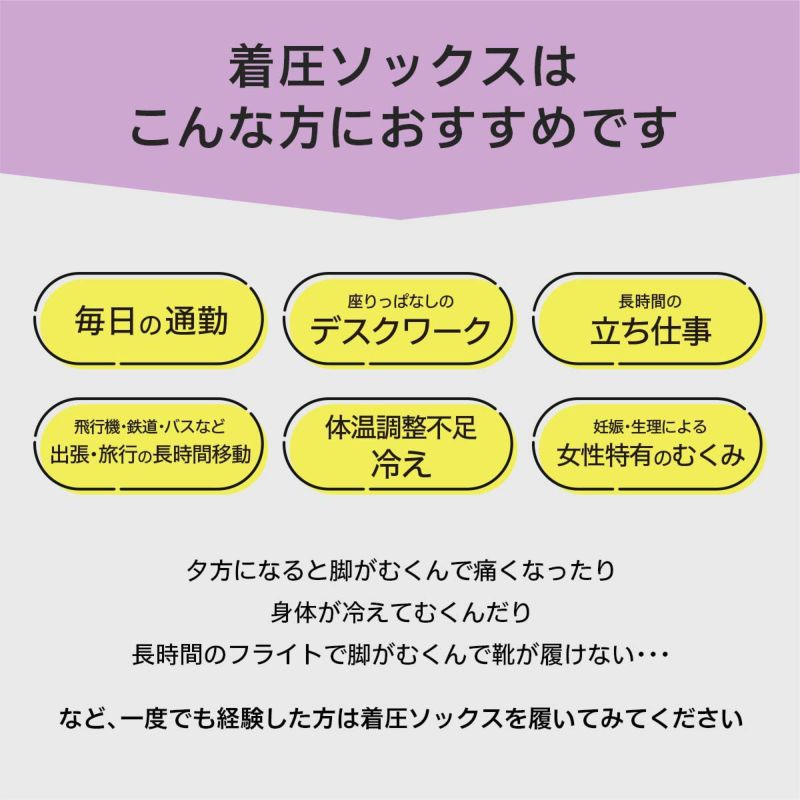 着圧ソックス段階圧力設計足口20hPa足首30hPa弾性ストッキングNAIGAICOMFORTナイガイコンフォートレディスソックス婦人靴下脚のハリや疲れ予防に3070-303ポイント10倍