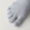 ホールガーメントシルク(絹)混滑り止め付き5本指ソックス冷えとり靴下にも最適♪NAIGAICOMFORTナイガイコンフォートレディスレッグソリューション3022-244