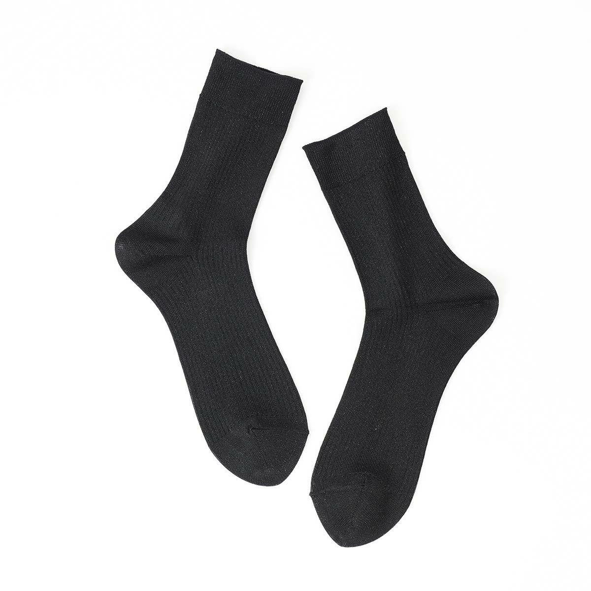 JILLSTUARTジルスチュアート日本製シアーシャイニーリブクルー丈レディースソックス靴下女性婦人プレゼントギフト03145427