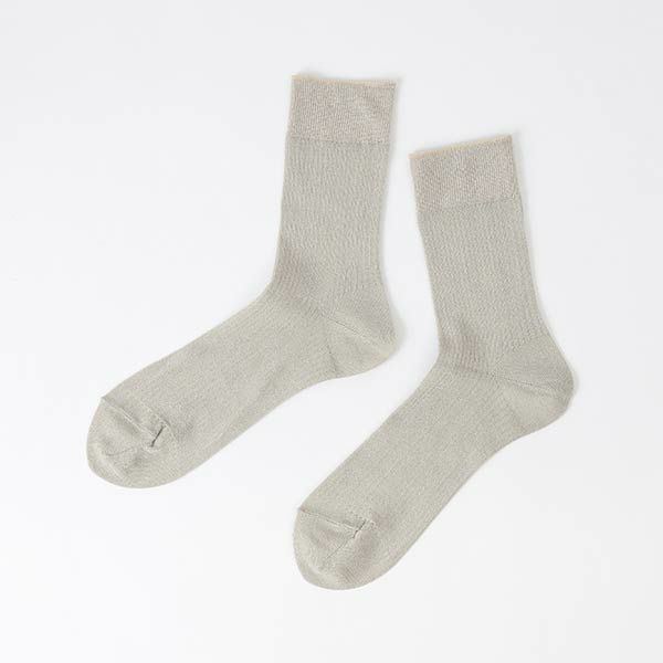 JILLSTUARTジルスチュアート日本製シアーシャイニーリブクルー丈レディースソックス靴下女性婦人プレゼントギフト03145427