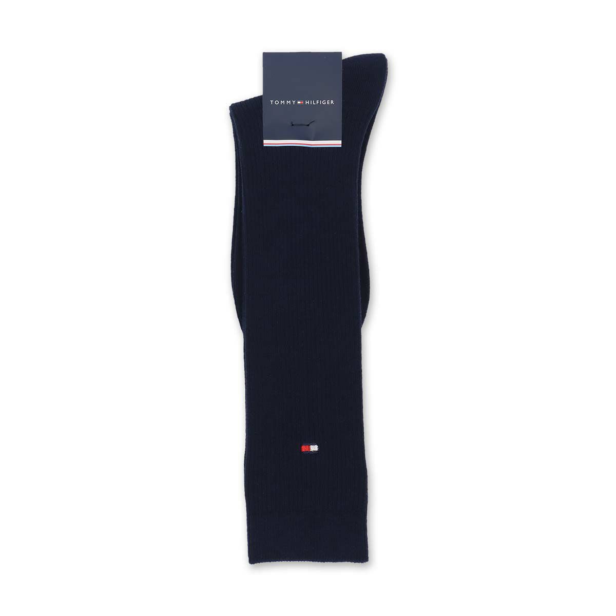TOMMYHILFIGER｜トミーヒルフィガースクールソックスワンポイント刺繍32cm丈レディスハイソックス靴下3481-411ポイント10倍