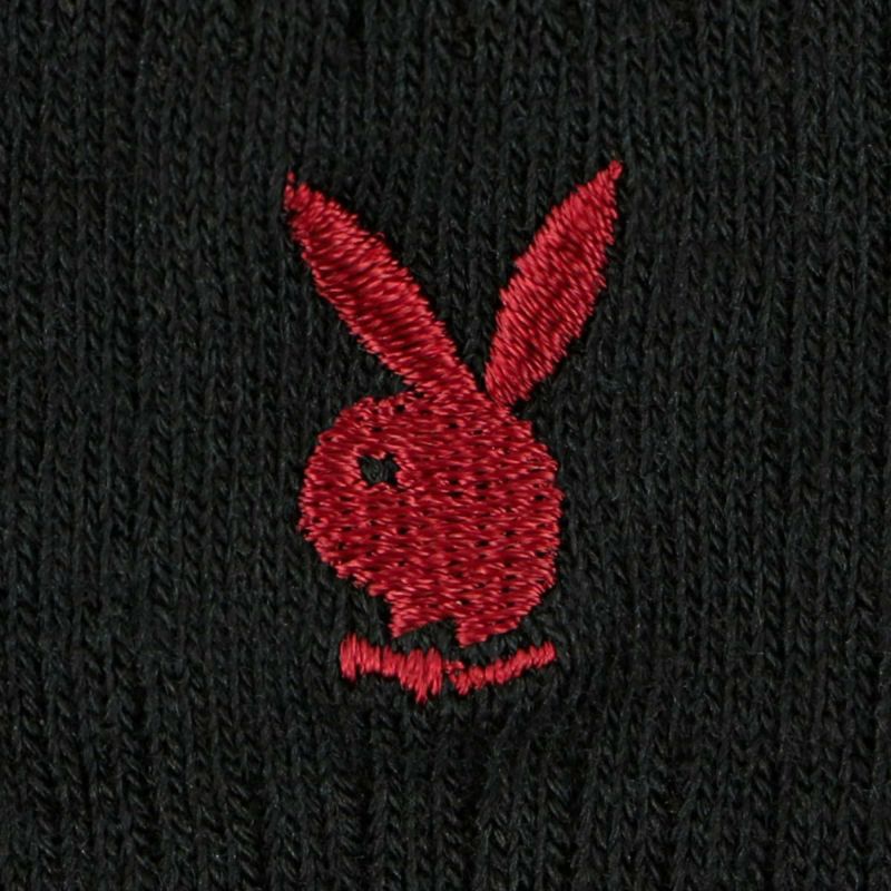 PLAYBOY（プレイボーイ）スクールソックスワンポイント刺繍18cm丈レディスクルーソックス靴下3737-351ポイント10倍