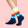 HappySocksハッピーソックスFADEDDIAMOND（フェイディドダイヤモンド）クルー丈綿混ソックス靴下ユニセックスメンズ＆レディス1A110002