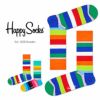HappySocksハッピーソックスSTRIPE（ストライプ）クルー丈綿混ソックス靴下ユニセックスメンズ＆レディス1A113030