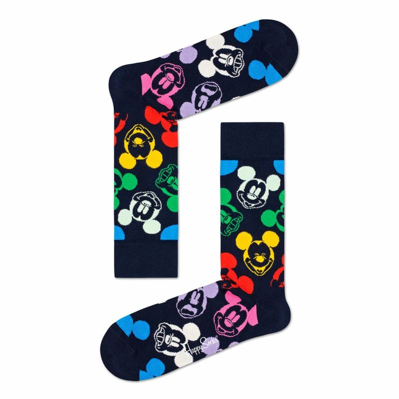 Happy Socks Disney Colorful Character ディズニー カラフル キャラクター クルー丈 ソックス メンズ ギフト プレゼント ソックス アンダーウェア ホームウェア通販のナイガイ公式ショップ