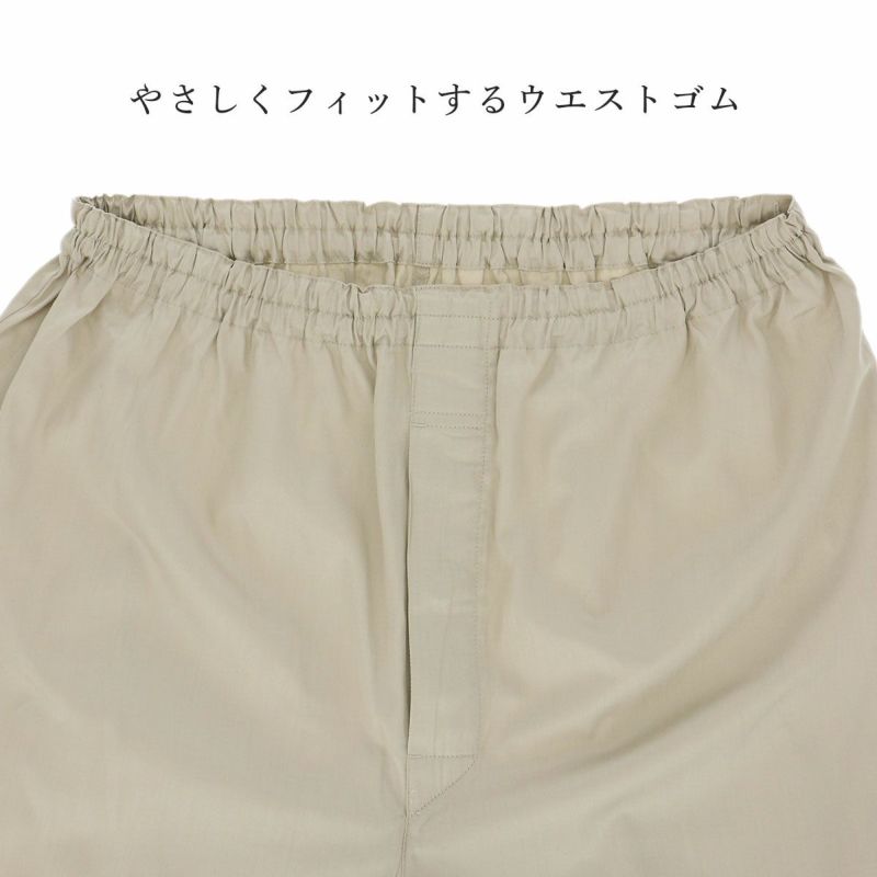 極眠byNAIGAIコットン100％プレミアムサテンスームスシャインパジャマ前開き長袖長丈パンツ【Lサイズ】メンズ男性紳士73380207