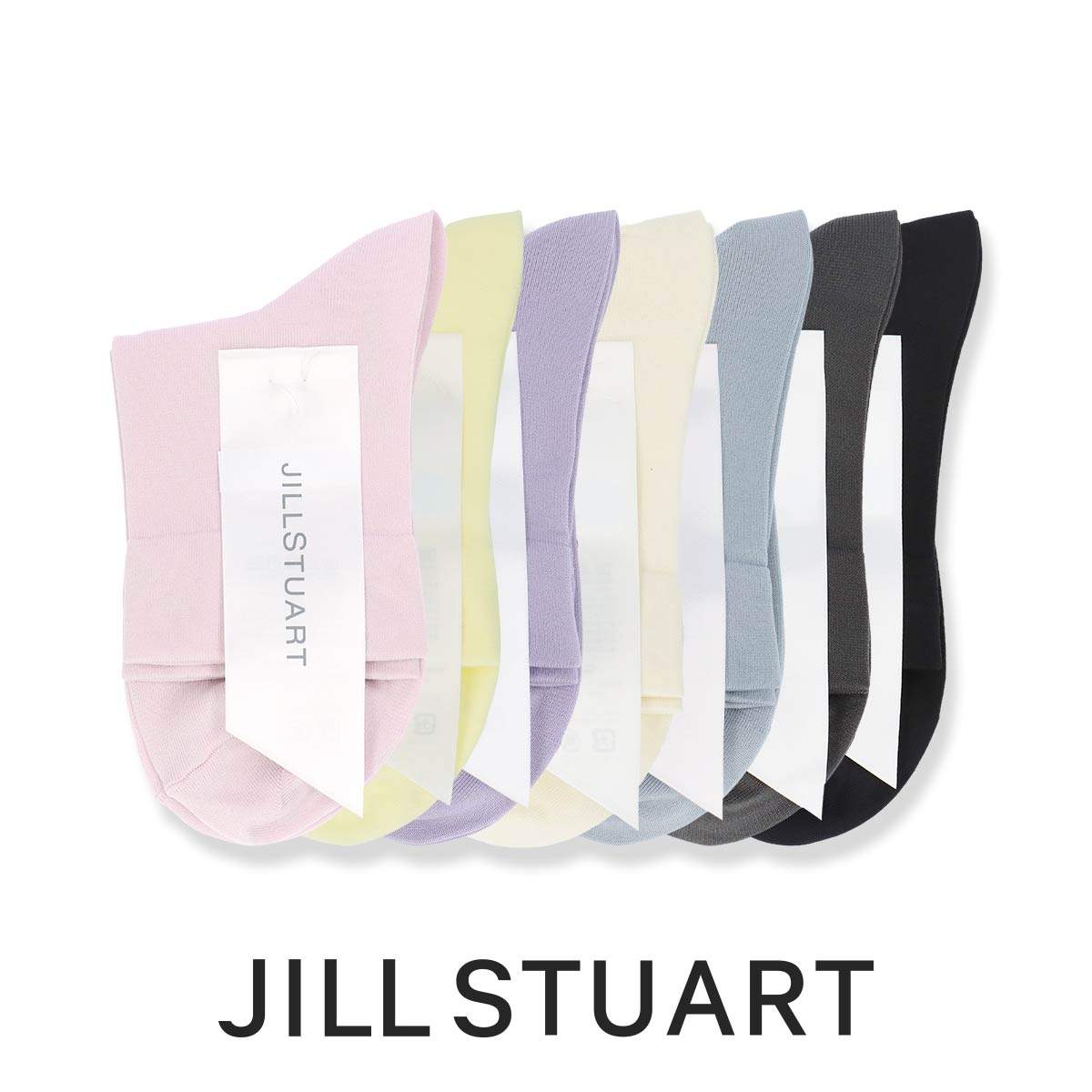 JILLSTUARTジルスチュアート日本製ヒアルロン酸加工消臭加工ナイロンプレーンショートクルー丈レディースソックス靴下女性婦人プレゼントギフト03145403