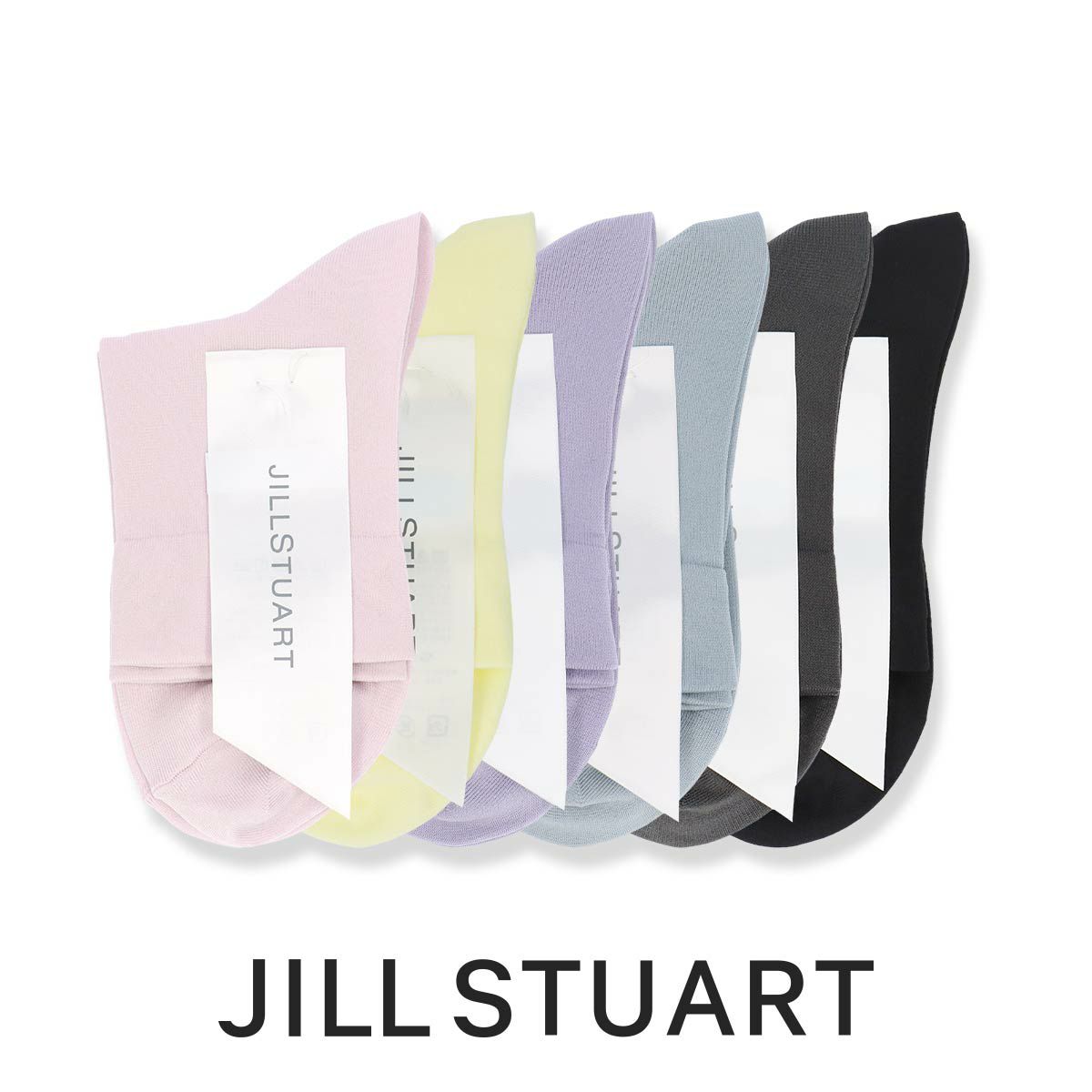 JILLSTUARTジルスチュアート日本製ヒアルロン酸加工消臭加工ナイロンプレーンショートクルー丈レディースソックス靴下女性婦人プレゼントギフト03145403