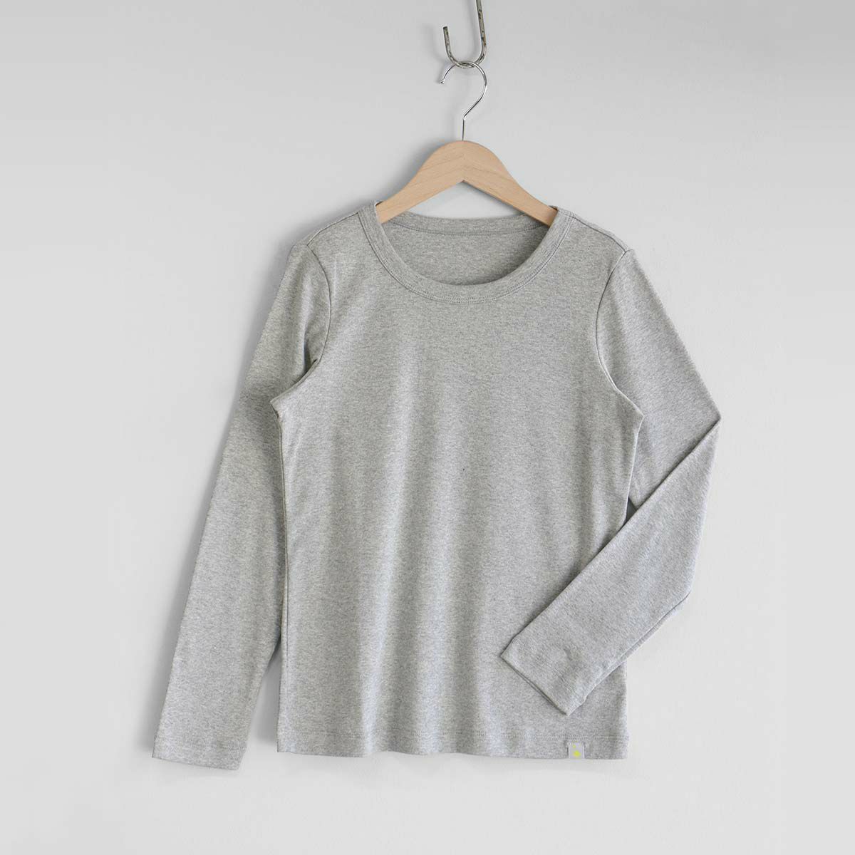 HOUSEWEARSTUDIOPLUSハウスウェアスタジオプラスONEMILEWEARワンマイルウェア日本製綿100％クル－ネック長袖Tシャツ【Lサイズ】レディース70360044