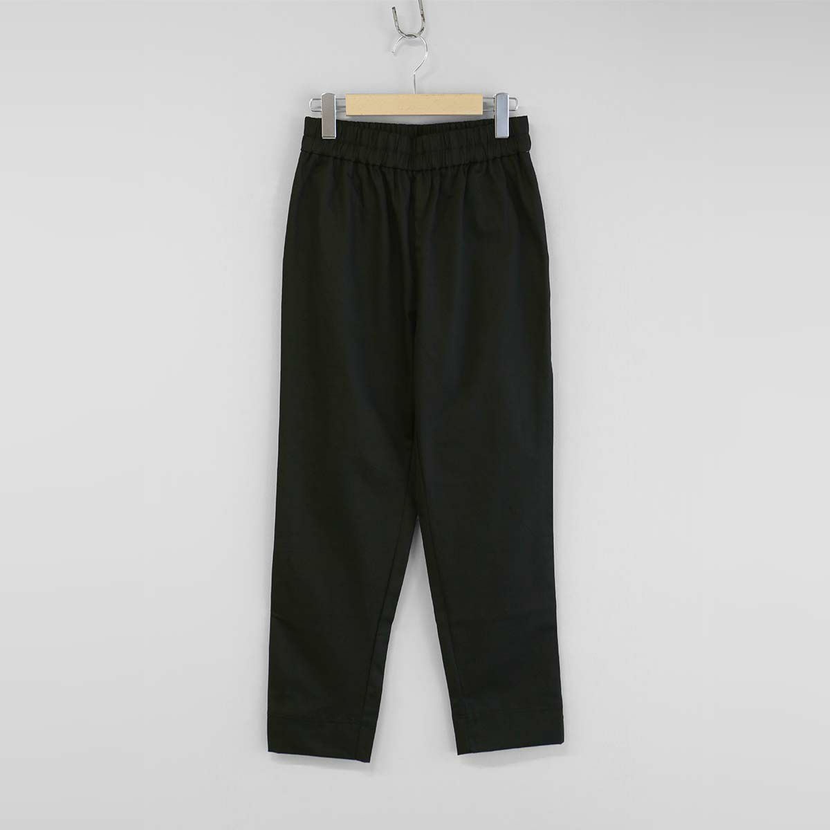 HOUSEWEARSTUDIOPLUSハウスウェアスタジオプラスONEMILEWEARワンマイルウェア日本製綿麻ラチネストレッチスッキリとしたシルエット9分丈パンツレディース70360052