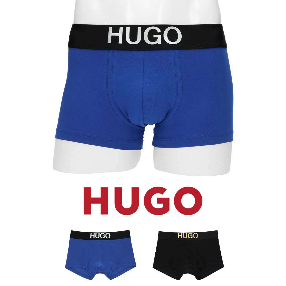 HUGO / HUGO BOSS TRUNK COTTON STRECH ストレッチコットン メタリック