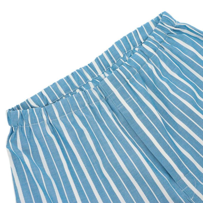 LANVINCOLLECTIONランバンコレクション【S・M・Lサイズ】織変形+ピケ先染めストライプパジャマメンズ男性紳士プレゼントギフト54420004公式ショップ正規ライセンス商品