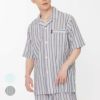 LANVINCOLLECTIONランバンコレクション【M・Lサイズ】ローンシャーリング先染めストライプパジャマメンズ男性紳士プレゼントギフト54422010公式ショップ正規ライセンス商品