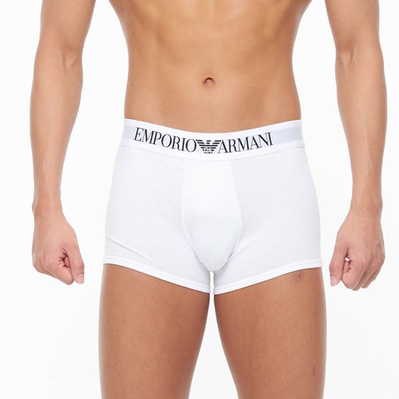 EMPORIOARMANIエンポリオアルマーニICONICLOGOBANDSTRETCHCOTTONTRUNKアイコニックロゴバンドボクサーパンツEUサイズ男性メンズプレゼント贈答ギフト54072989公式ショップ正規ライセンス商品