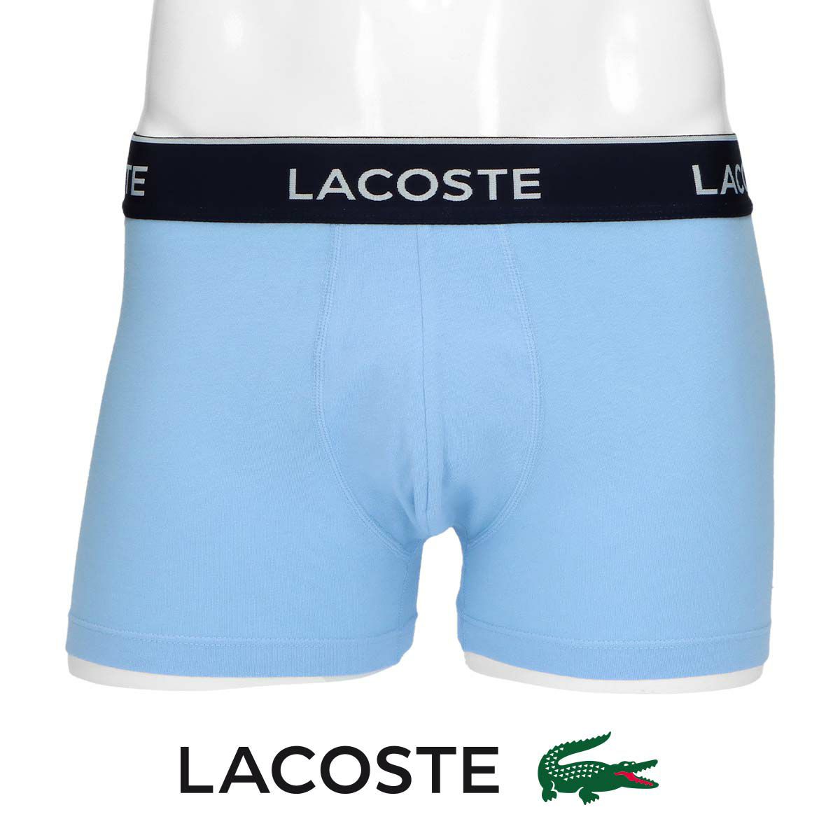 Lacoste ラコステ無地 Trunk ボクサーパンツ Euサイズ 男性 メンズ プレゼント 贈答 ギフト 公式ショップ 正規ライセンス商品 ギフト プレゼント ソックス アンダーウェア ホームウェア通販のナイガイ公式ショップ