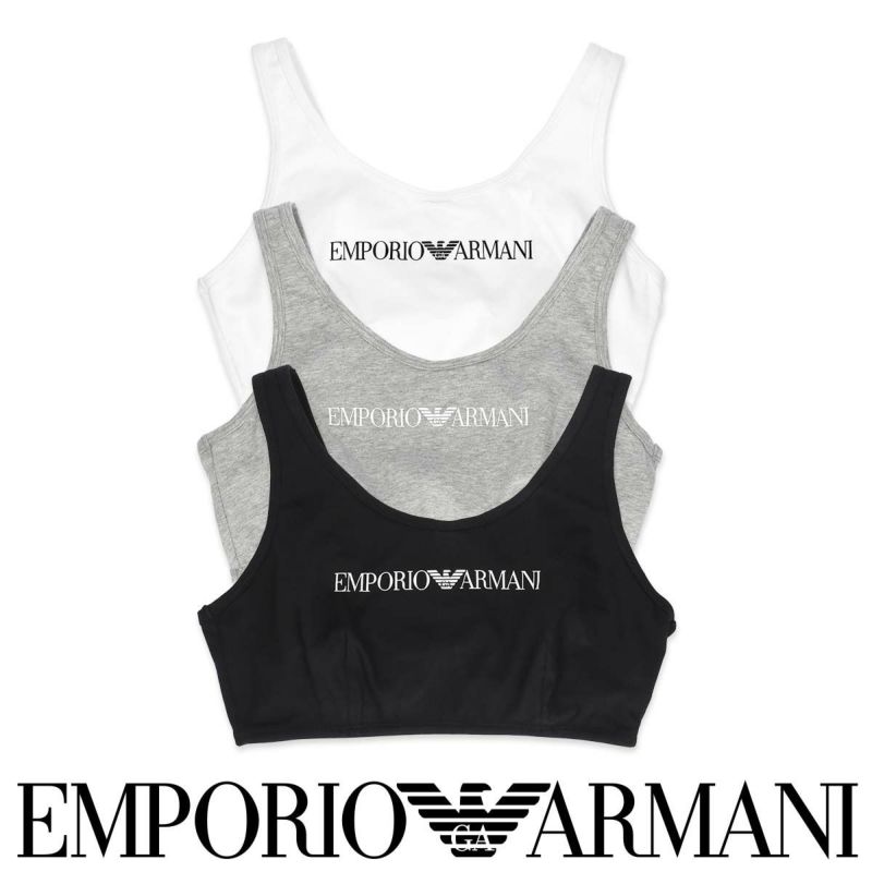 EMPORIOARMANIエンポリオアルマーニICINICLOGOBANDアイコニックロゴバンドBRALETTEBRAブラレットブラEUサイズ女性レディースプレゼント贈答ギフト54122703公式ショップ正規ライセンス商品
