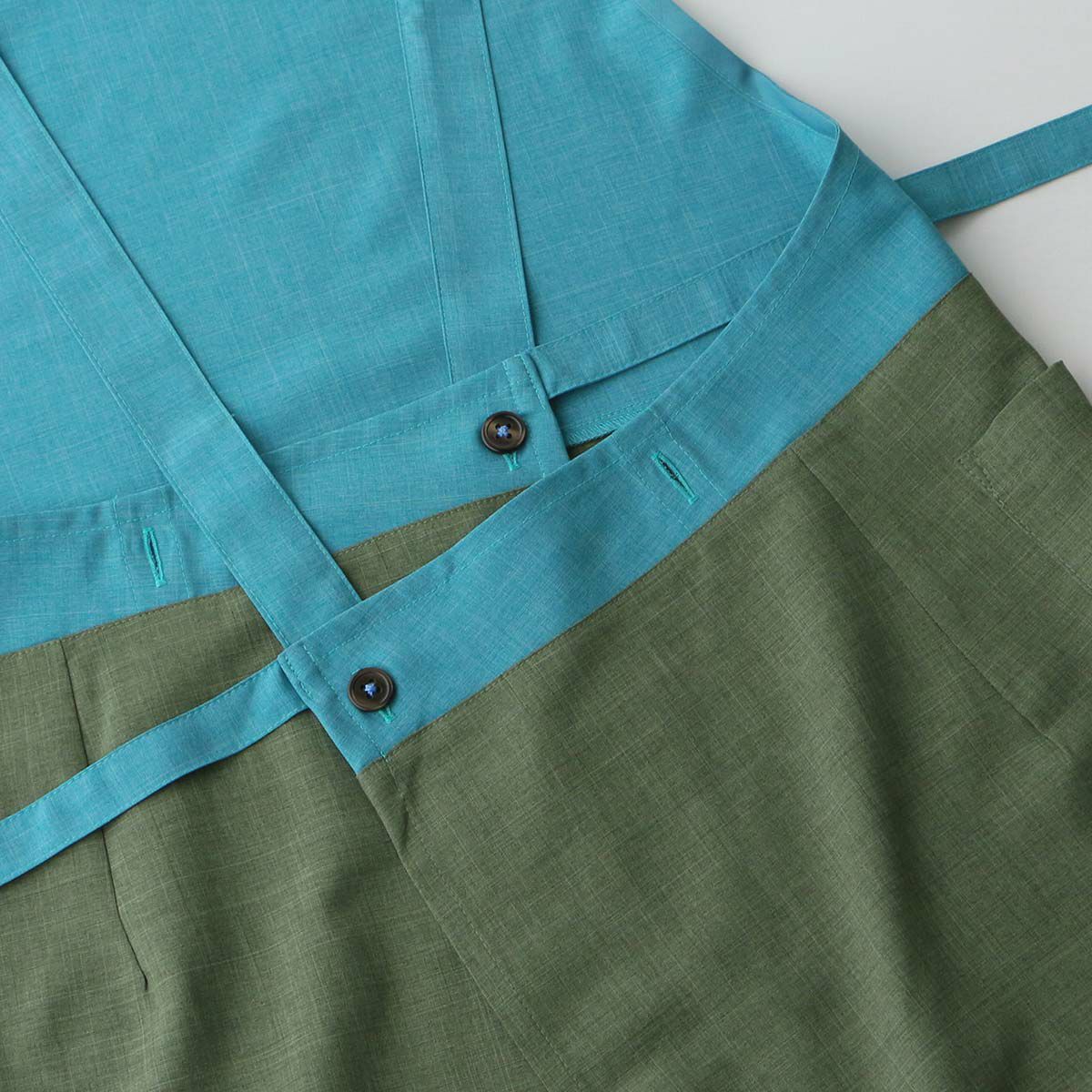 HOUSEWEARSTUDIOハウスウェアスタジオ前結びエプロン日本製ゆったり着れて疲れにくいメンズワークエプロン男性用プレゼント贈答ギフト70372120