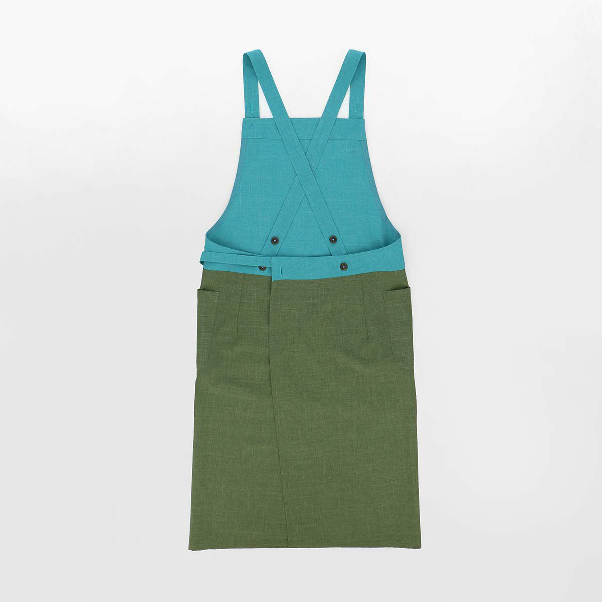 HOUSEWEARSTUDIOハウスウェアスタジオ前結びエプロン日本製ゆったり着れて疲れにくいメンズワークエプロン男性用プレゼント贈答ギフト70372120