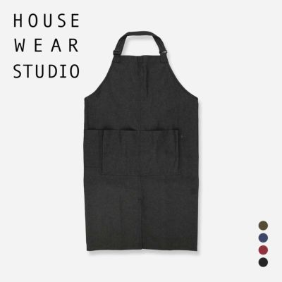 HOUSE WEAR STUDIO ハウスウェアスタジオ 首掛け 前結び エプロン デニム メンズ 70372052 | 靴下 ソックス  通販のナイガイ公式オンラインショップ