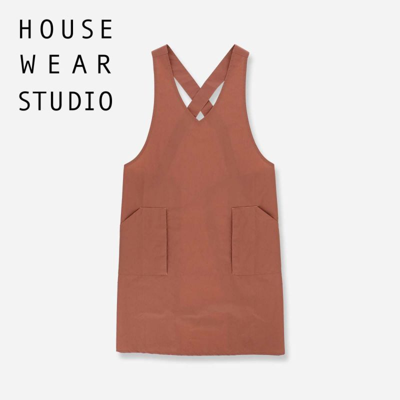 HOUSE WEAR STUDIO ハウスウェアスタジオ 撥水加工 ナイロン 後結び ロング エプロン レディース 70372093 | 靴下  ソックス 通販のナイガイ公式オンラインショップ