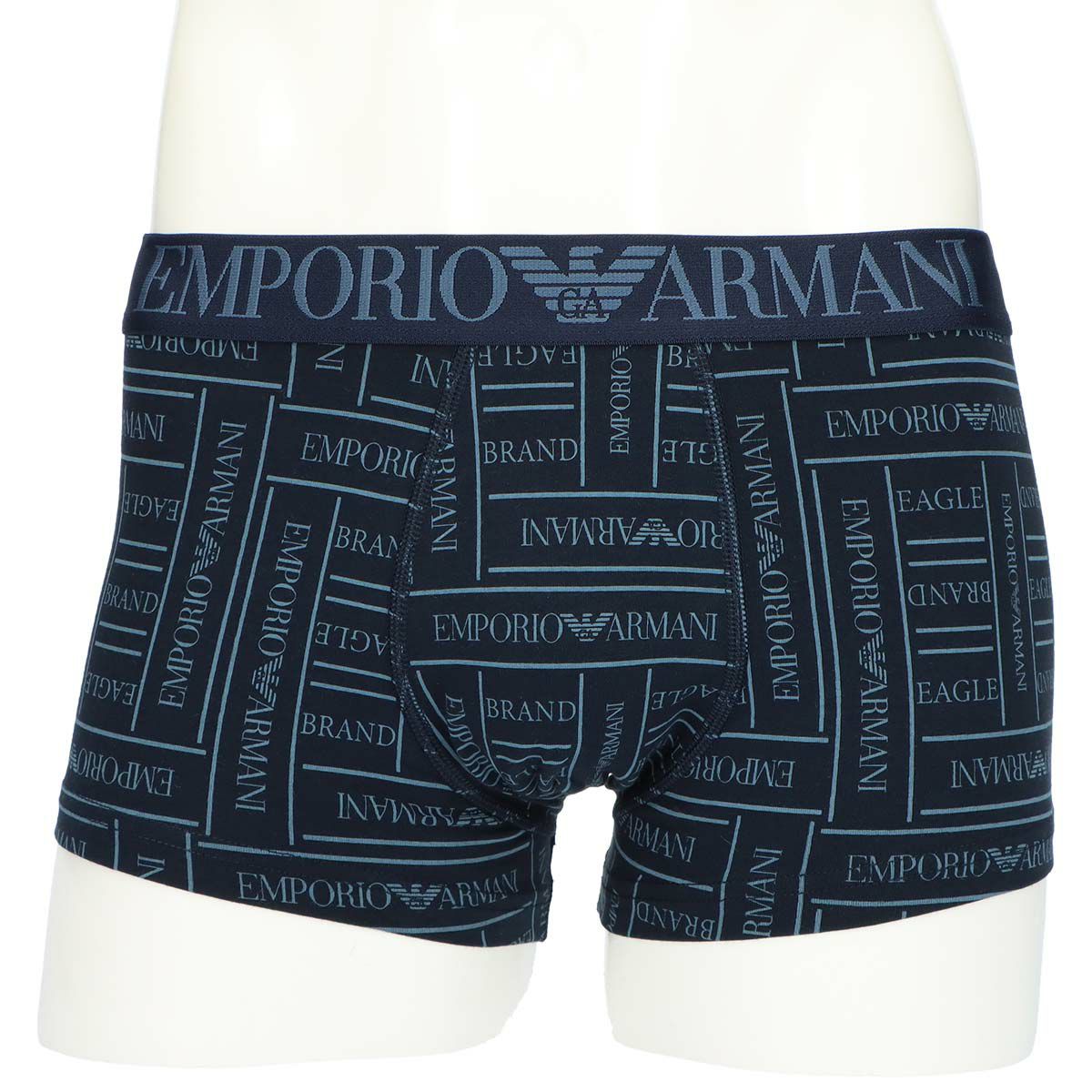 EMPORIOARMANIエンポリオアルマーニEAGLEBRANDLOGOイーグルブランドロゴボクサーパンツブランドコットン綿EUサイズ男性メンズプレゼント贈答ギフト54075080公式ショップ正規ライセンス商品