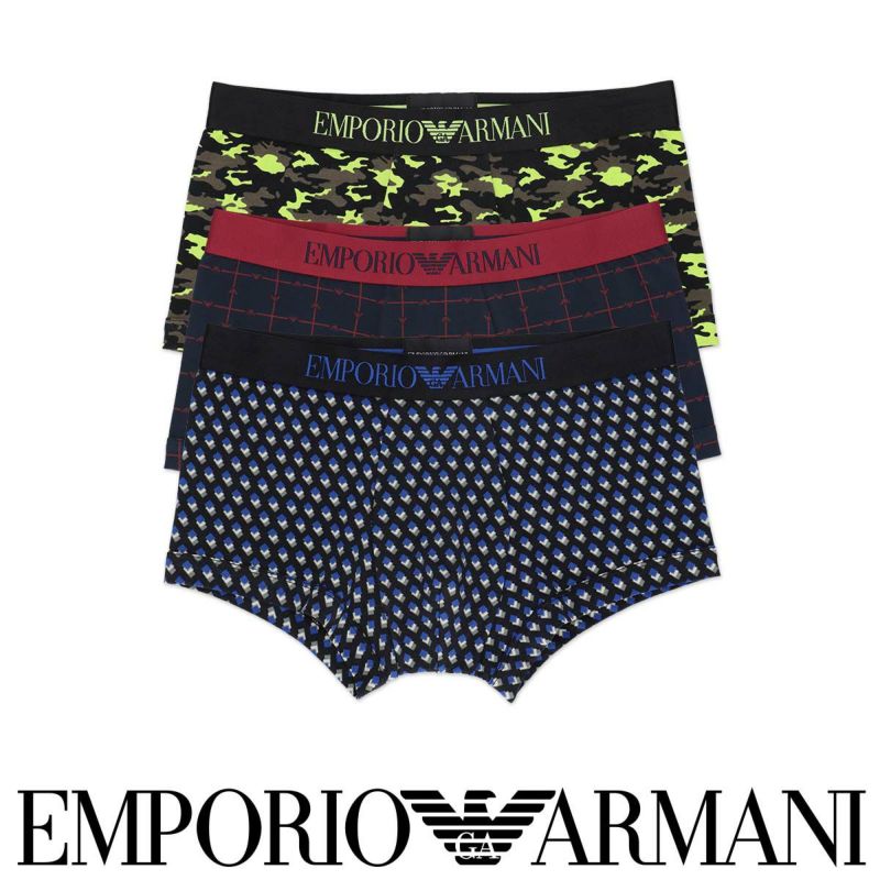 EMPORIO ARMANI エンポリオ アルマーニ CLASSIC PATTERN MIX