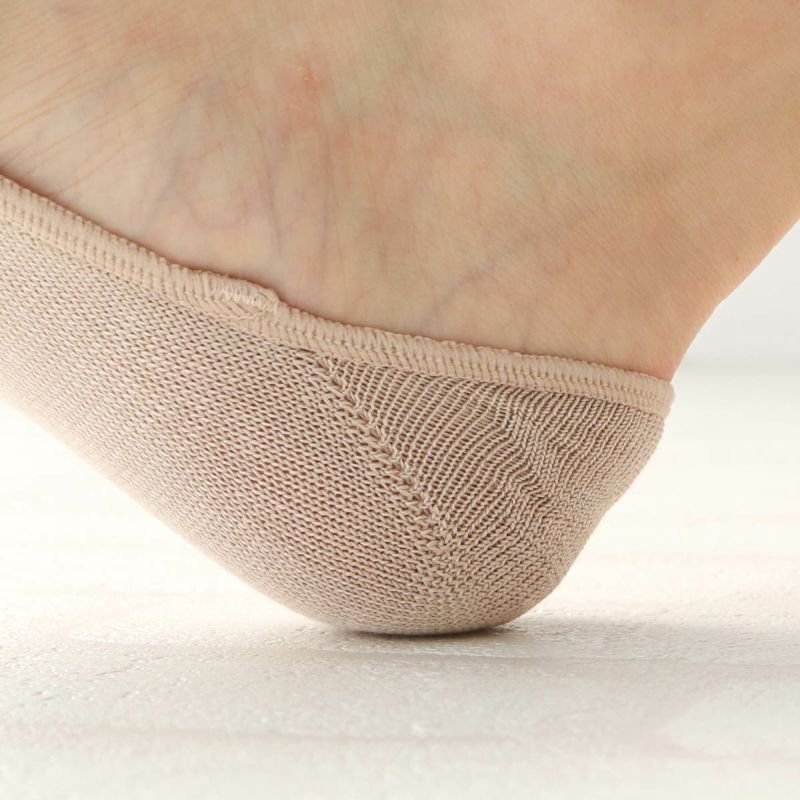 ホールガーメントシルク(絹)混かかと滑り止め付き5本指フットカバーカバーソックスNAIGAICOMFORTナイガイコンフォートレディースソックス靴下女性婦人プレゼント無料ラッピングギフトレッグソリューション03022263