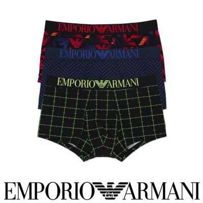 EMPORIOARMANIエンポリオアルマーニTRUNKMICROFIBERロゴバンドボクサーパンツ前閉じパンツEUサイズ男性メンズアンダーウェア下着プレゼント無料ラッピング贈答ギフト54075350公式ショップ正規ライセンス商品