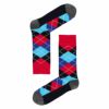 HappySocksハッピーソックスARGYLE（アーガイル）クルー丈ソックス靴下ユニセックスメンズ＆レディスプレゼント無料ラッピングギフト10201901