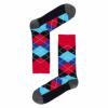 HappySocksハッピーソックスARGYLE（アーガイル）クルー丈ソックス靴下ユニセックスメンズ＆レディスプレゼント無料ラッピングギフト10201901