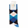 HappySocksハッピーソックスARGYLE（アーガイル）クルー丈ソックス靴下ユニセックスメンズ＆レディスプレゼント無料ラッピングギフト10201901