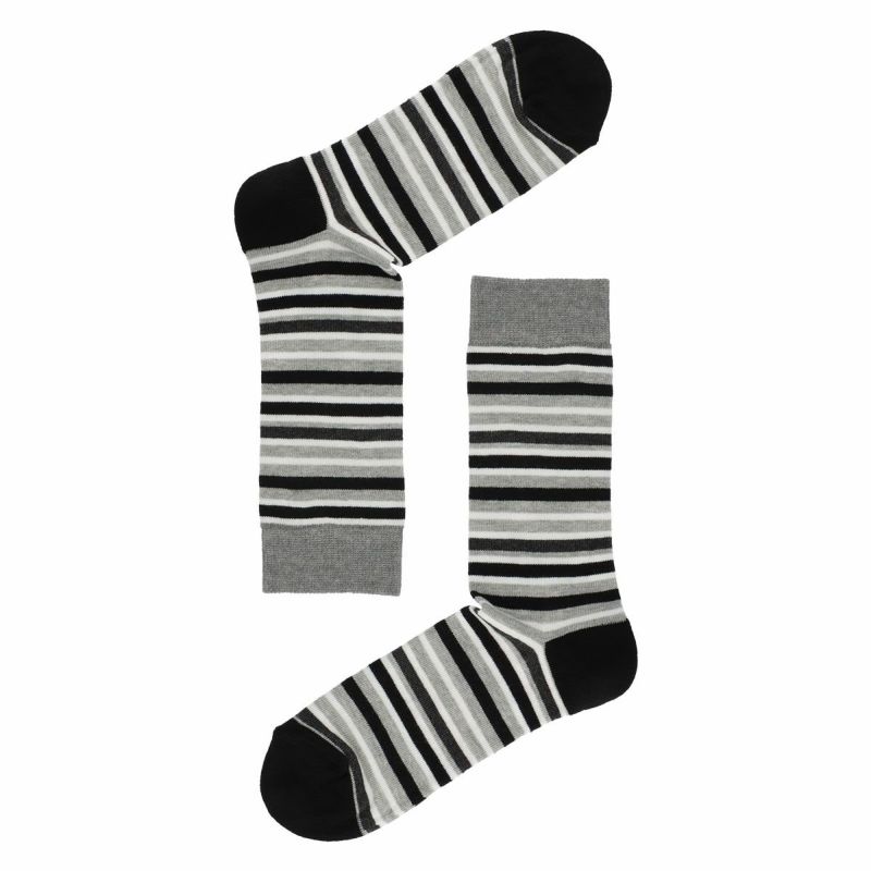 HappySocksハッピーソックスMULTISTRIPE（マルチストライプ）クルー丈ソックス靴下ユニセックスメンズ＆レディスプレゼント無料ラッピングギフト10201903