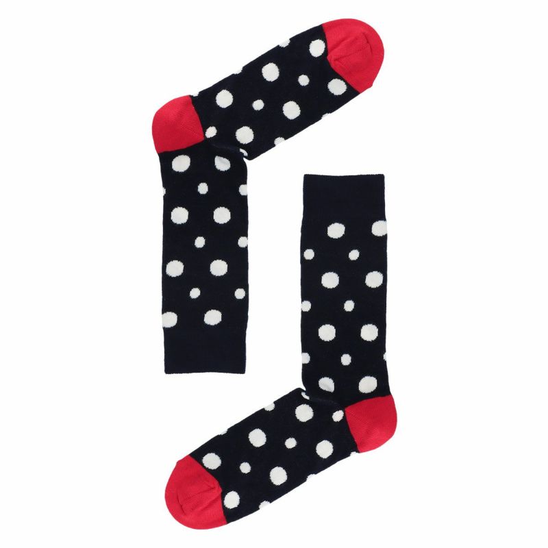 HappySocksハッピーソックスMIXEDDOT（ミックスドドット）クルー丈ソックス靴下ユニセックスメンズ＆レディスプレゼント無料ラッピングギフト10201905