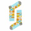 HappySocksハッピーソックスARGYLE（アーガイル）クルー丈ソックス靴下ユニセックスメンズ＆レディスプレゼント無料ラッピングギフト10221901