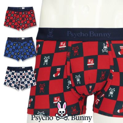 Psycho Bunny サイコバニー HOLIDAY BUNNY Open Fly TRUNK ボクサー