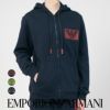 EMPORIOARMANIエンポリオアルマーニICONICTERRYHOODIEアイコニックテリーフーディーパーカー裏起毛スウェットトレーナーラウンジウェアEUサイズメンズ男性プレゼント無料ラッピングギフト54075714公式ショップ正規ライセンス商品