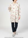 LAURAASHLEYローラアシュレイ形態安定加工ハニーサックルトレイル柄綿100%40サテン後結び割烹着かっぽう着カッポースモックエプロンレディース70283003