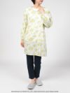 LAURAASHLEYローラアシュレイ形態安定加工ハニーサックルトレイル柄綿100%40サテン後結び割烹着かっぽう着カッポースモックエプロンレディース70283003