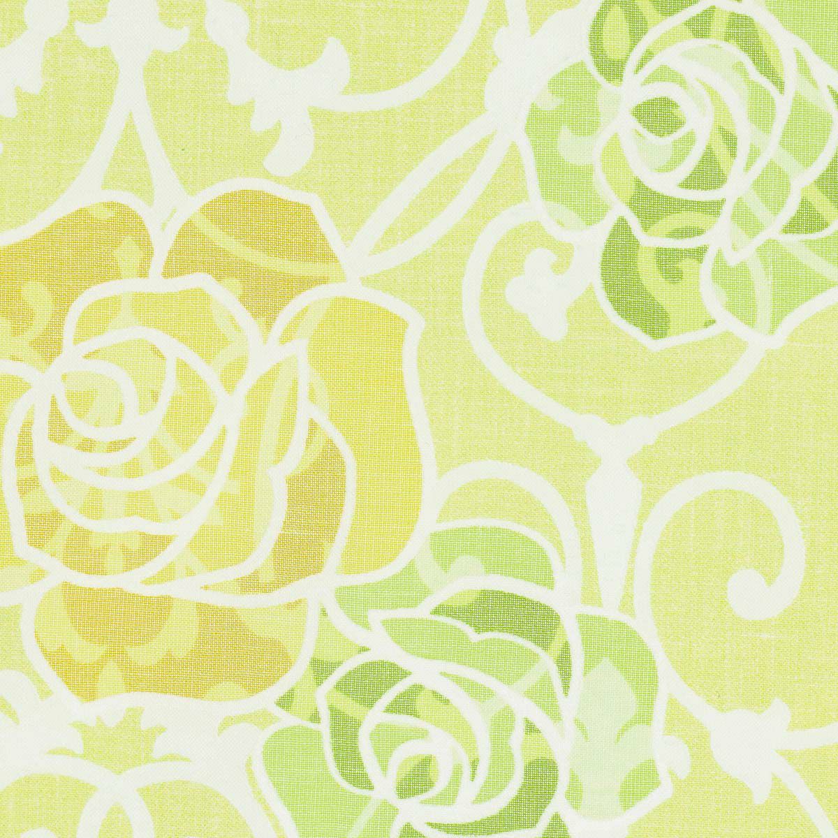 LANVINCOLLECTIONランバンコレクションミロワーズローズ柄綿混オパール加工後結び背付きエプロンレディース70043016