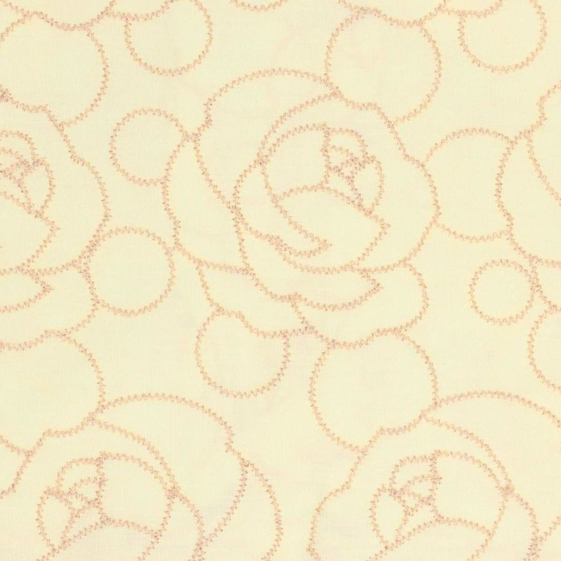 LANVINCOLLECTIONランバンコレクションエクセロンローズ柄綿100％刺繍生地後結びロングエプロンレディース70043017