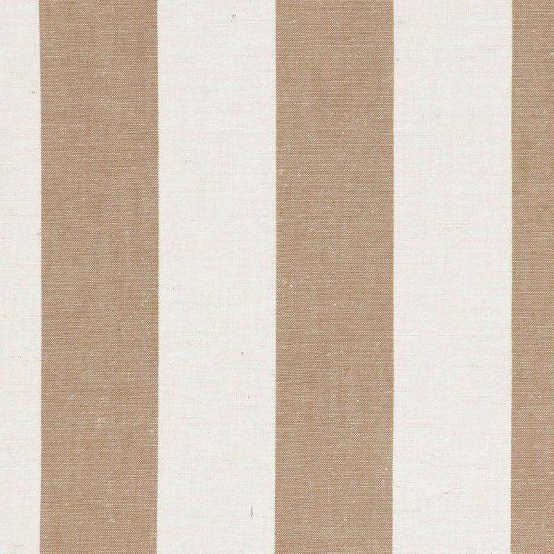 DAKSダックスDAKSDOG柄綿麻混先染め太ストライプ首掛け前結びロングエプロン犬ドッグレディース70093031