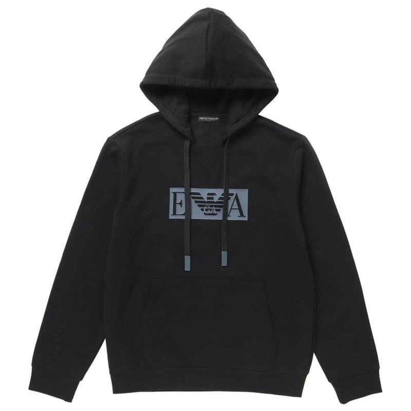 EMPORIOARMANIエンポリオアルマーニICONICTERRYHOODIEアイコニックテリーフーディーパーカー裏起毛スウェットトレーナーラウンジウェアEUサイズメンズ男性プレゼント無料ラッピングギフト54075714公式ショップ正規ライセンス商品