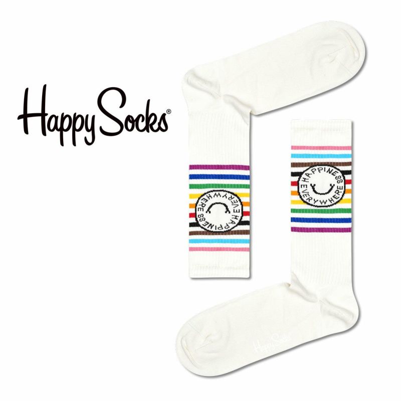 HappySocksハッピーソックスPrideHappiness（ピクニックタイム）クルー丈ソックス靴下紳士メンズ＆レディース男性メンズプレゼント無料ラッピング贈答ギフト10231046