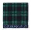 EMPORIOARMANI（エンポリオアルマーニ）ロゴボーダー綿100％タオルハンカチ（ハンドタオル）男性メンズクリスマスプレゼント贈答ギフト02340019公式ショップ正規ライセンス商品